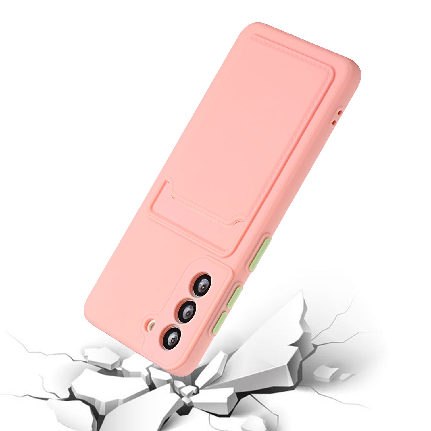 For Samsung Galaxy S23 Anti-drop Phone Case Soft TPU Protective Cover with Card Holder For Samsung Galaxy S23 Anti-drop Phone Case Soft TPU Protective Cover with Card Holder